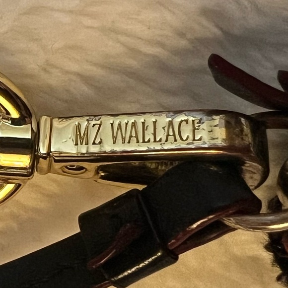 MZ Wallace Black Bedford Nylon Crosby Large Zip-Around Wristlet Wallet - Picture 8 of 10